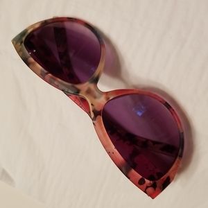 Floral Cat Eye Sunglasses